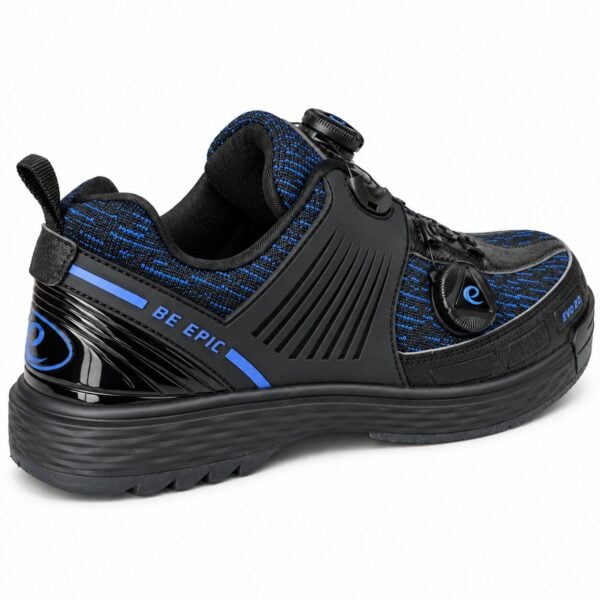 Epic Evo2D Dual Dial Performance Right Hand Black Blue Bowling Shoes view 3