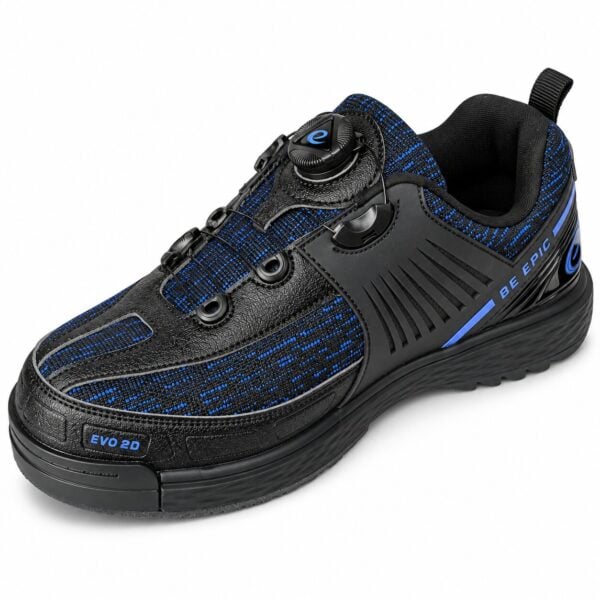 Epic Evo2D Dual Dial Performance Right Hand Black Blue Bowling Shoes view 9