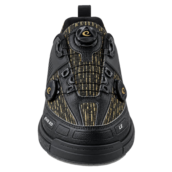 Epic Evo2D LE Dual Dial Performance Right Hand Black Gold Bowling Shoes