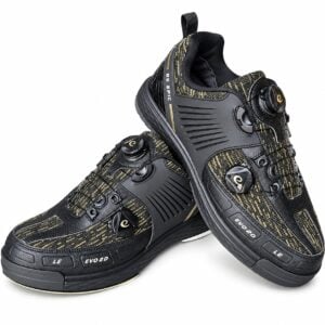 Epic Evo2D LE Dual Dial Performance Right Hand Black Gold Bowling Shoes view 3