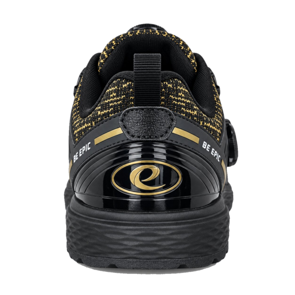 Epic Evo2D LE Dual Dial Performance Right Hand Black Gold Bowling Shoes