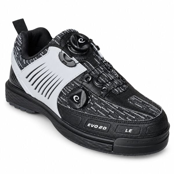 Epic Evo2D LE Dual Dial Performance Right Hand Black Grey Bowling Shoes
