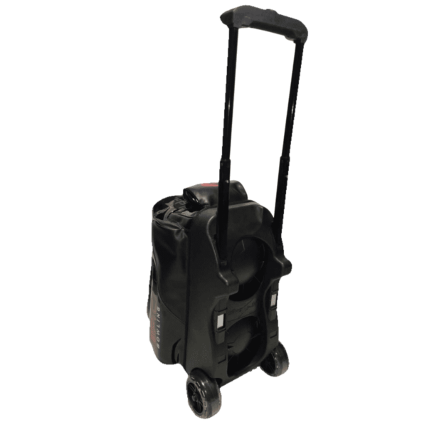 Epic Journey Black 2 Ball Double Roller Bowling Bag