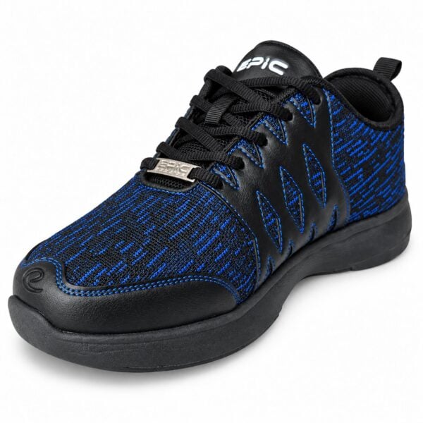 Epic Men's Rush Blue Right Hand Bowling Shoes view 8