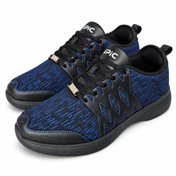 Epic Men's Rush Blue Right Hand Bowling Shoes view 9