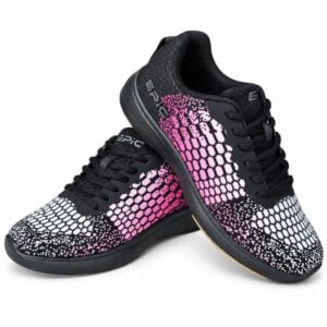 Epic Women's Brandy Knit Black Pink Right Hand Bowling Shoes