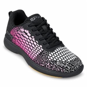 Epic Women's Brandy Knit Black Pink Right Hand Bowling Shoes view 2