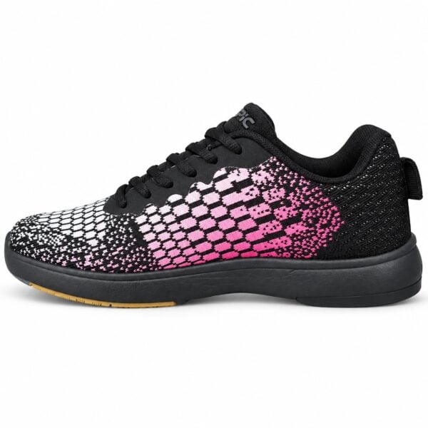 Epic Women's Brandy Knit Black Pink Right Hand Bowling Shoes view 5