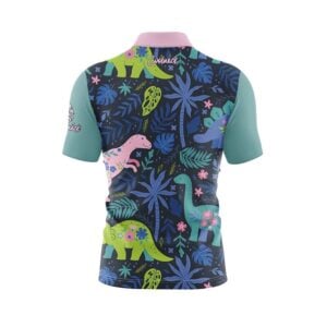 Alternative view of Dinosaurs Fast Track CoolWick Bowling Jersey