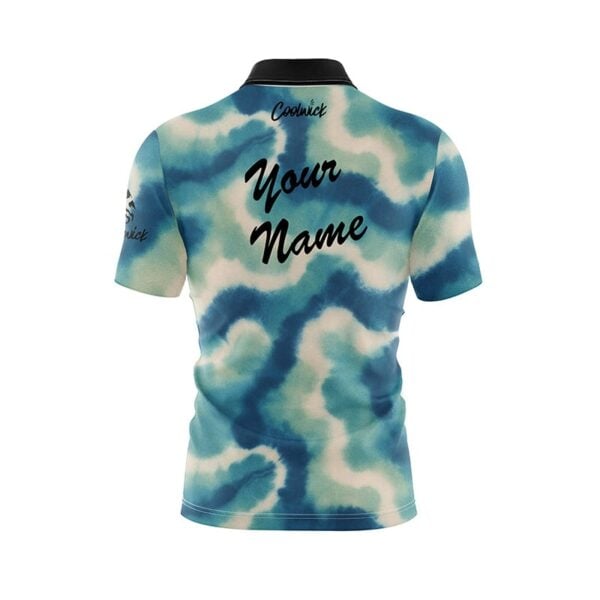 Tidal Waves Fast Track CoolWick Bowling Jersey - Image 3