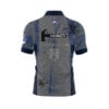 Hammer Black Widow Night Sky Grunge Xpress Ship Rocket Bowling Jersey - Image 2