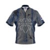 Hammer Black Widow Night Sky Grunge Xpress Ship Rocket Bowling Jersey