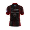 Hammer Black Widow Vampire Grunge Xpress Ship Rocket Bowling Jersey - Image 2