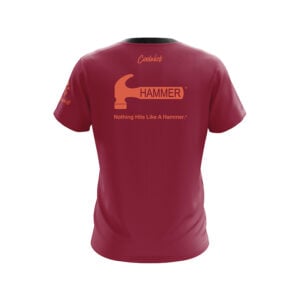 Alternative view of Hammer Zero Mercy Tour Semi-Custom CoolWick Bowling Jersey