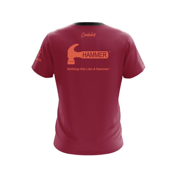 Hammer Zero Mercy Tour Semi-Custom CoolWick Bowling Jersey - Image 2