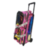 Epic 3 Ball Triple Luminous Hot Pink Holo Bowling Bag