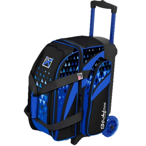 KR Cruiser Arrow 2 Ball Double Roller Royal Bowling Bag
