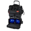 KR Strikeforce Diamond 4 Ball Roller Black Bowling Bag
