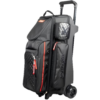 KR Strikeforce Diamond Dually 3 Ball Triple Roller Black Bowling Bag