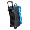 KR Strikeforce Konvoy 3 Ball Triple Roller Black Caribbean Blue Bowling Bag