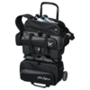 KR Strikeforce Konvoy 4 Ball Roller Black Carbon Bowling Bag