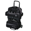KR Strikeforce Konvoy 4 Ball Roller Black Carbon Bowling Bag
