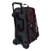 KR Strikeforce Royal Flush 4 x 4 Roller Black Red Bowling Bag