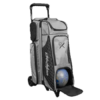 KR Strikeforce Royal Flush 4 x 4 Roller Silver Black Bowling Bag