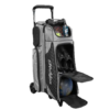 KR Strikeforce Royal Flush 4 x 4 Roller Silver Black Bowling Bag