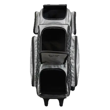 KR Strikeforce Royal Flush 4 x 4 Roller Silver Black Bowling Bag