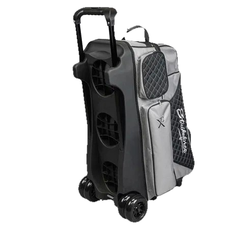 KR Strikeforce Royal Flush 4 x 4 Roller Silver Black Bowling Bag