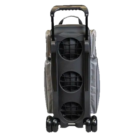 KR Strikeforce Royal Flush 4 x 4 Roller Silver Black Bowling Bag