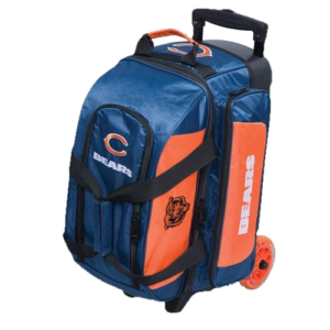 KR NFL 2 Ball Double Roller Chicago Bears Bowling Bag