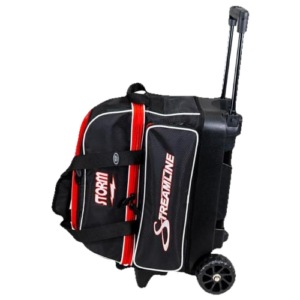 Storm Streamline 2 Ball Roller Hex Black Red Bowling Bag