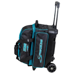 Storm Streamline 2 Ball Roller Diamond Black Aqua Bowling Bag