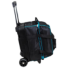Storm Streamline 2 Ball Roller Diamond Black Aqua Bowling Bag