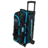 Storm Streamline 3 Ball Roller Diamond Black Aqua Bowling Bag