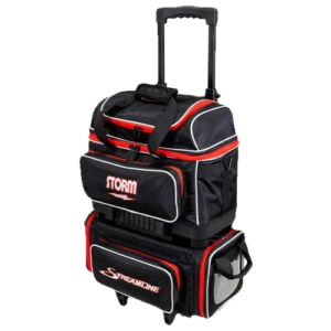 Storm Streamline 4 Ball Roller Hex Black Red Bowling Bag