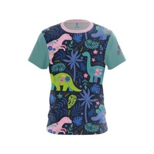 Dinosaurs Semi-Custom CoolWick Bowling Jersey