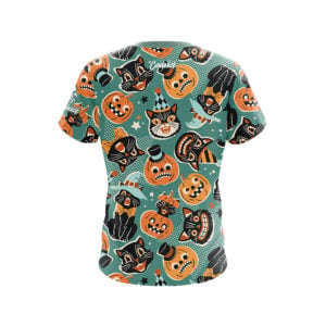 Alternative view of Meow-loween Party Semi-Custom CoolWick Bowling Jersey