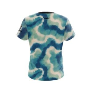 Alternative view of Tidal Waves Semi-Custom CoolWick Bowling Jersey