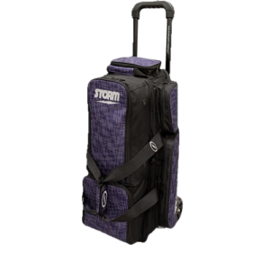 Storm 3 Ball Rolling Thunder Abstract Purple Black Bowling Bag