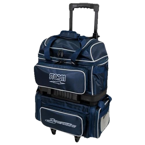 Storm Streamline 4 Ball Roller Diamond Navy Grey Bowling Bag
