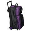 KR Strikeforce Konvoy 3 Ball Triple Roller Black Purple Bowling Bag