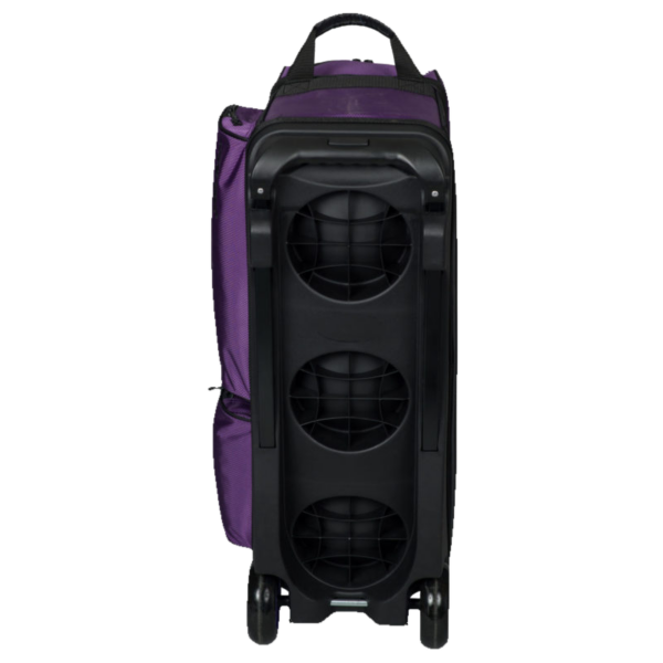 KR Strikeforce Konvoy 3 Ball Triple Roller Black Purple Bowling Bag