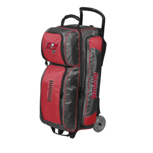 KR Tampa Bay Buccaneers Premium 3 Ball Triple Roller NFL Bowling Bag