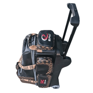 Epic 4 Ball Inline Superior Deluxe Louis Brown Plaid Bowling Bag