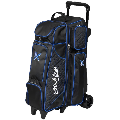 KR Strikeforce Cruiser 4x4 Black Royal 4-Ball Bowling Bag