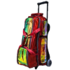 Epic 3 Ball Triple Superior Deluxe Red Holo Bowling Bag