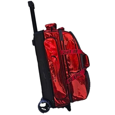 Epic 3 Ball Triple Superior Red Holo Bowling Bag